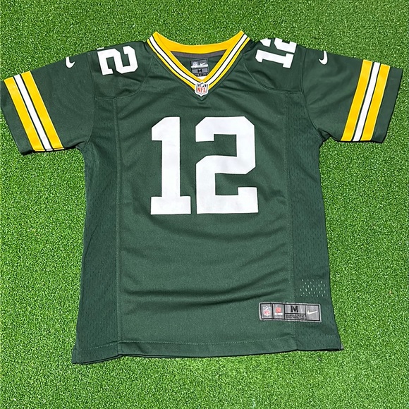 COPY - NFL Green Bay Packers Jersey - Youth  M - Aaron Rodgers #12  - great con… - Picture 1 of 5